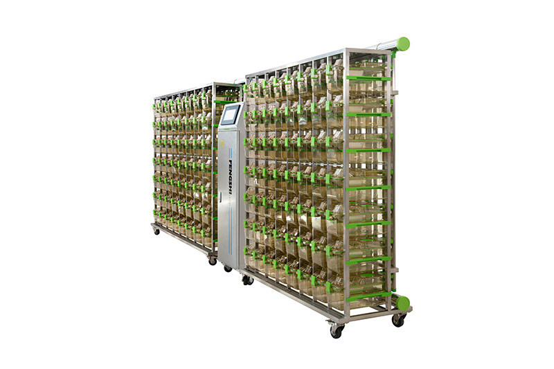Стеллаж IVC(с вентиляцией) для клеток c лабораторными мышами GF49x2