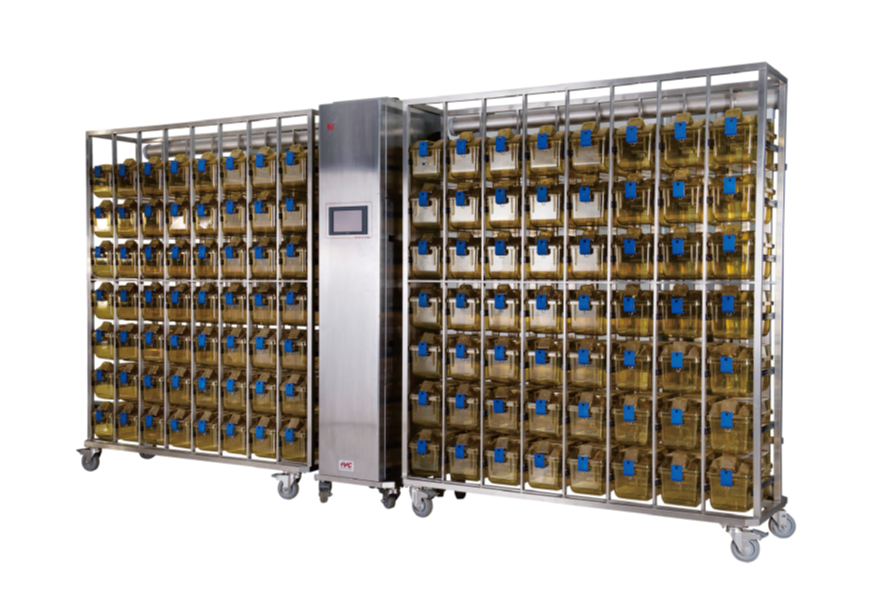 Стеллаж IVC(с вентиляцией) для клеток c лабораторными мышами GC56x2