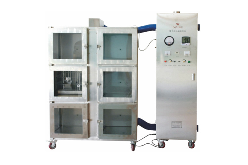 Стеллаж IVC(с вентиляцией) для клеток c лабораторными кроликами FS-RA-1