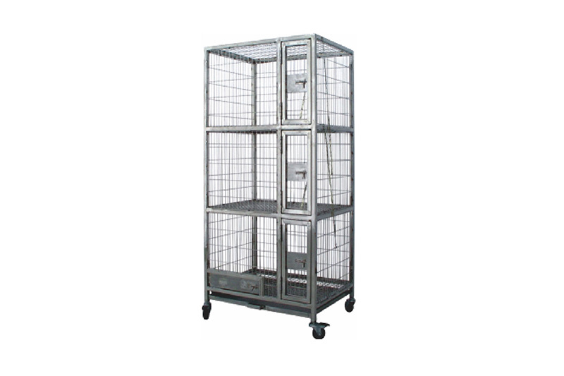 Клетка трехуровневая для кошек ML-3